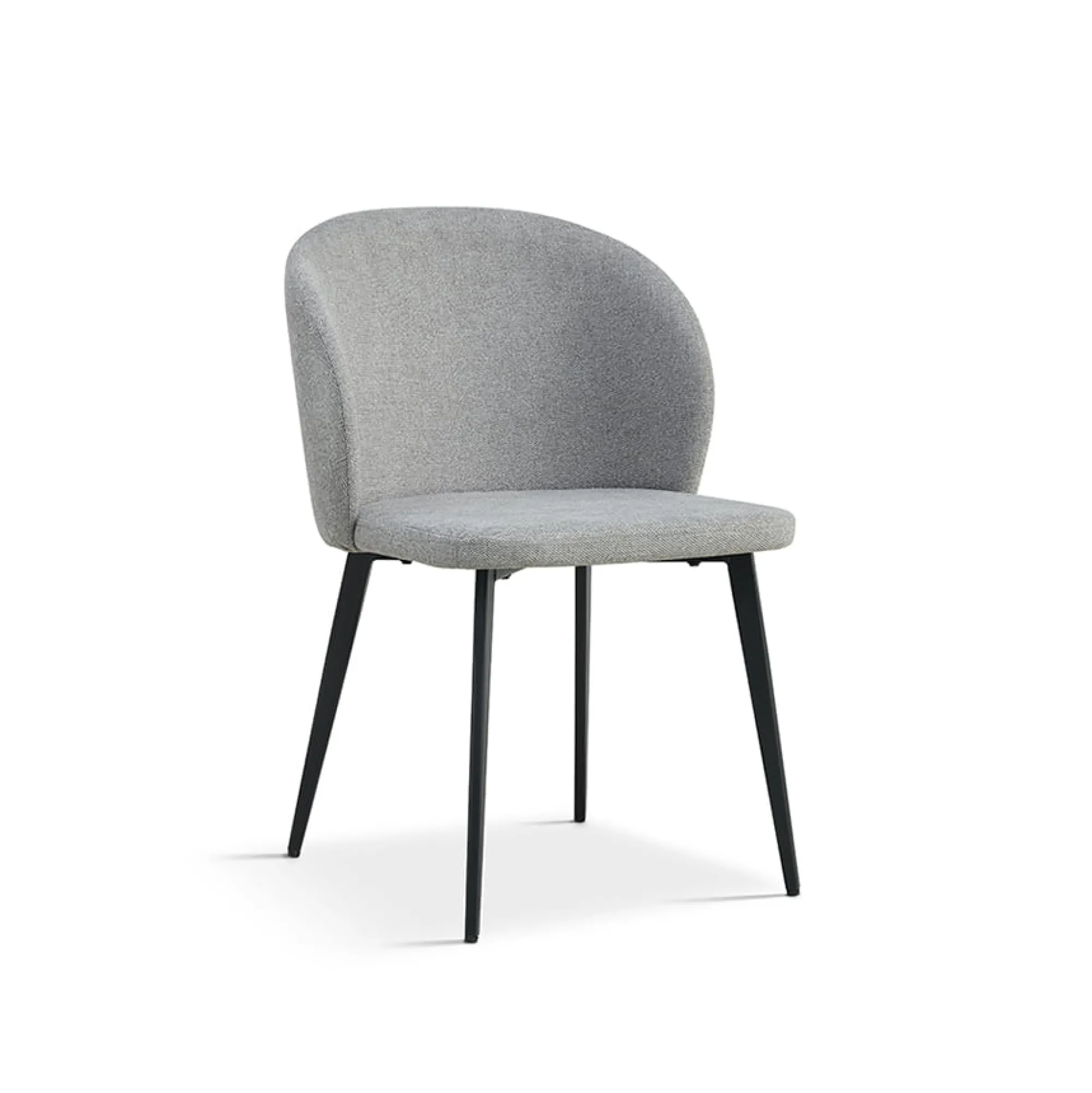 Eetkamerstoelen^Huisenthuis Stoel Lena – Set van 4 Lichtgrijs