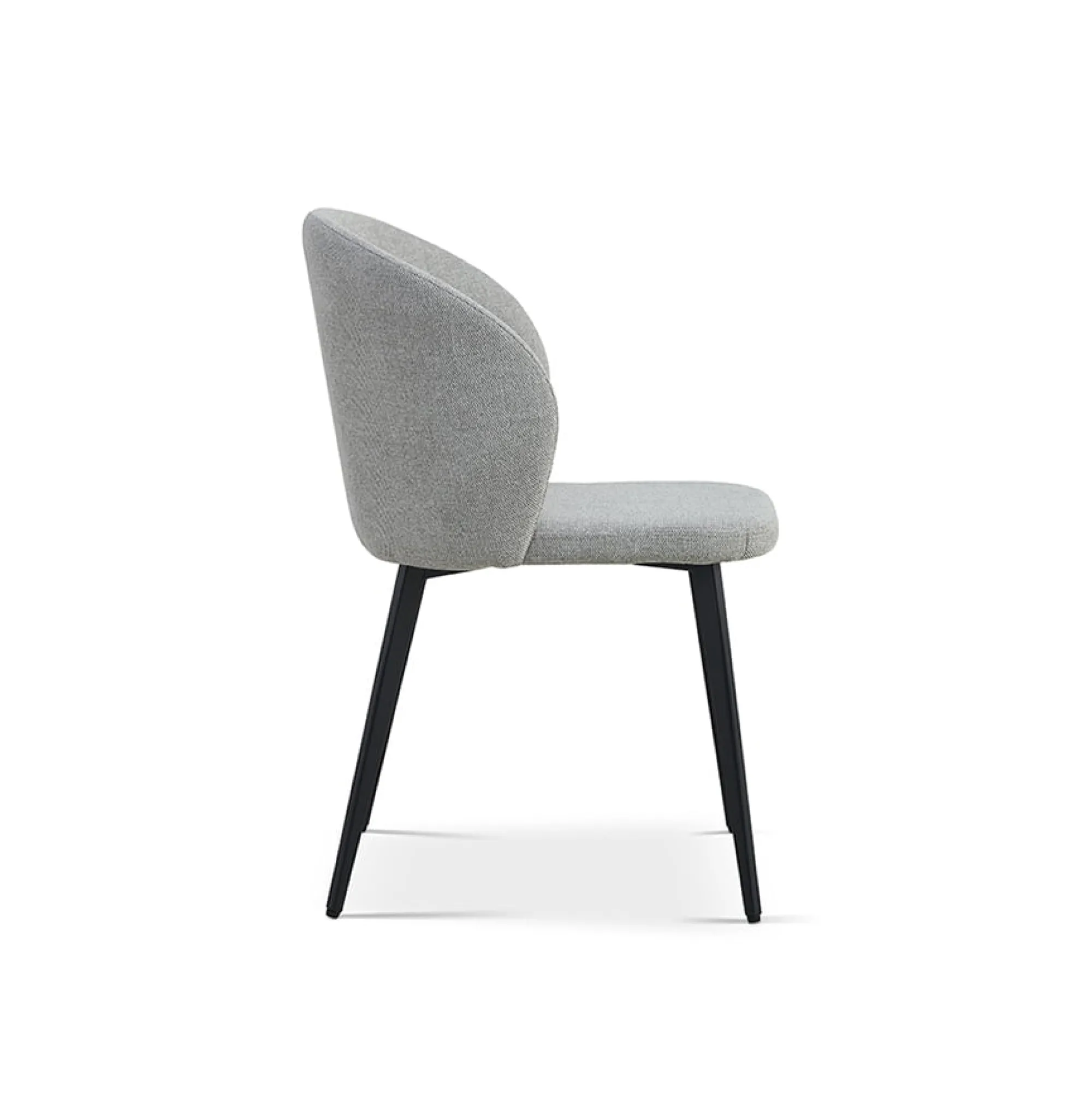 Eetkamerstoelen^Huisenthuis Stoel Lena – Set van 4 Lichtgrijs