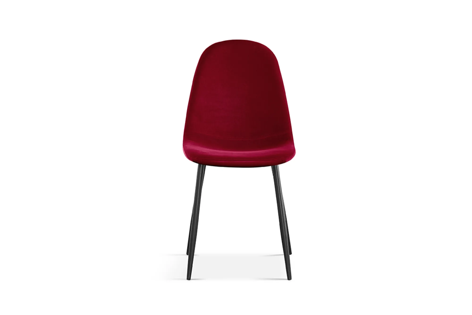 Eetkamerstoelen^Huisenthuis Stoel Lola – Set van 4 Bordeaux