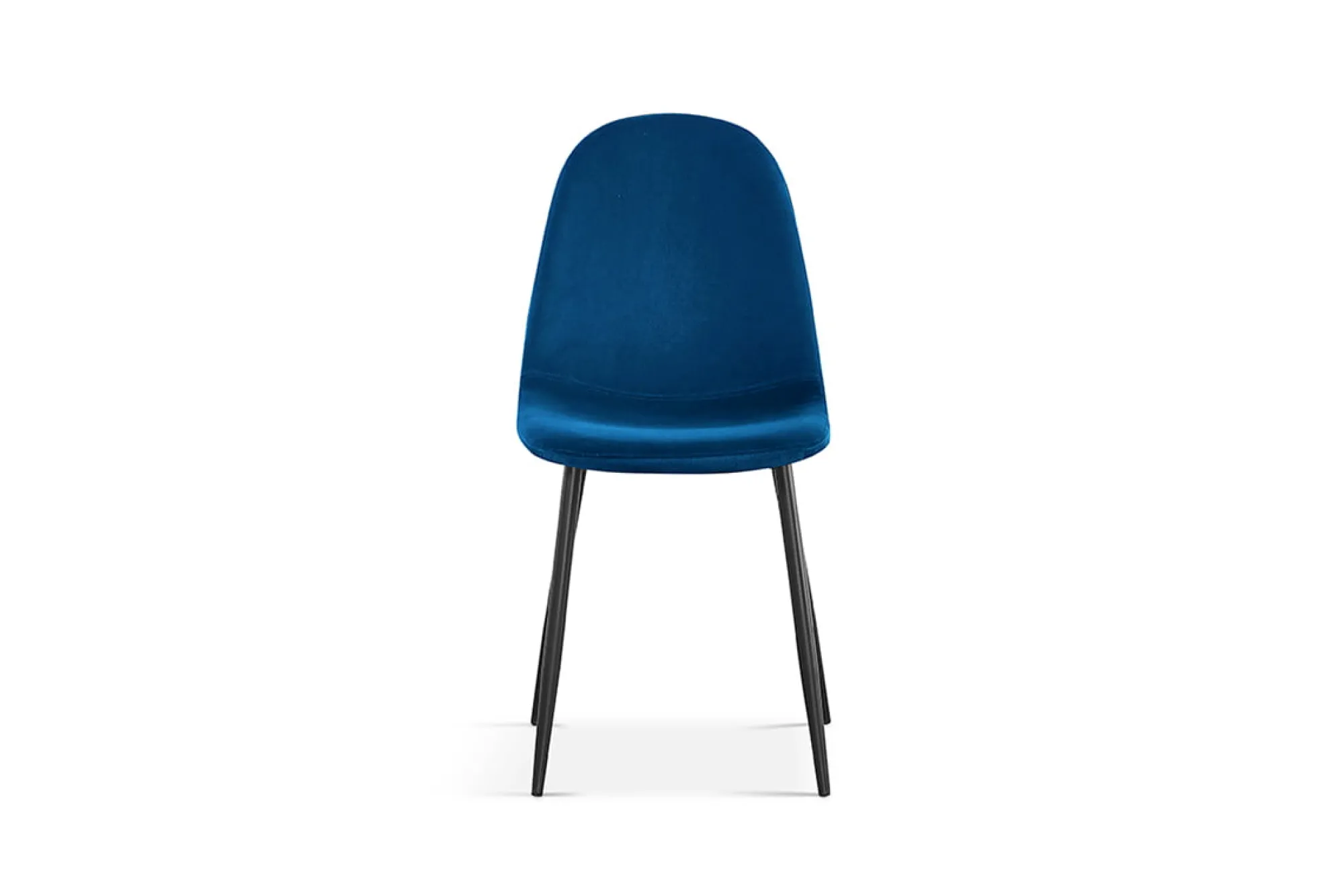 Eetkamerstoelen^Huisenthuis Stoel Lola – Set van 4 Donkerblauw