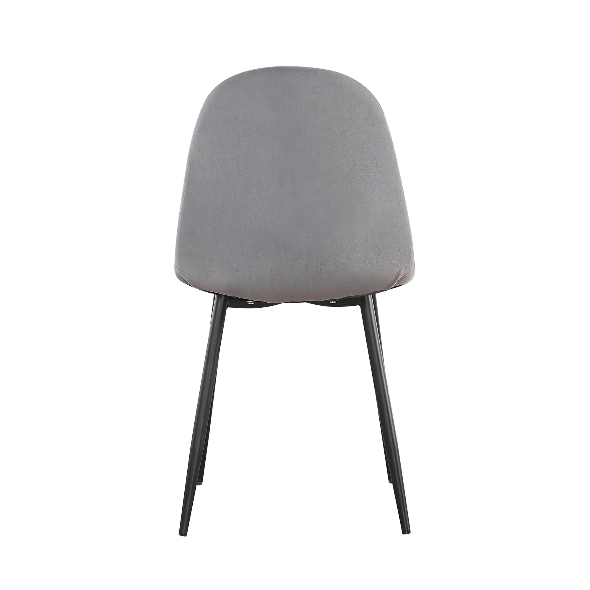Eetkamerstoelen^Huisenthuis Stoel Lola – Set van 4 Grijs