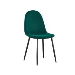 Eetkamerstoelen^Huisenthuis Stoel Lola – Set van 4 Groen