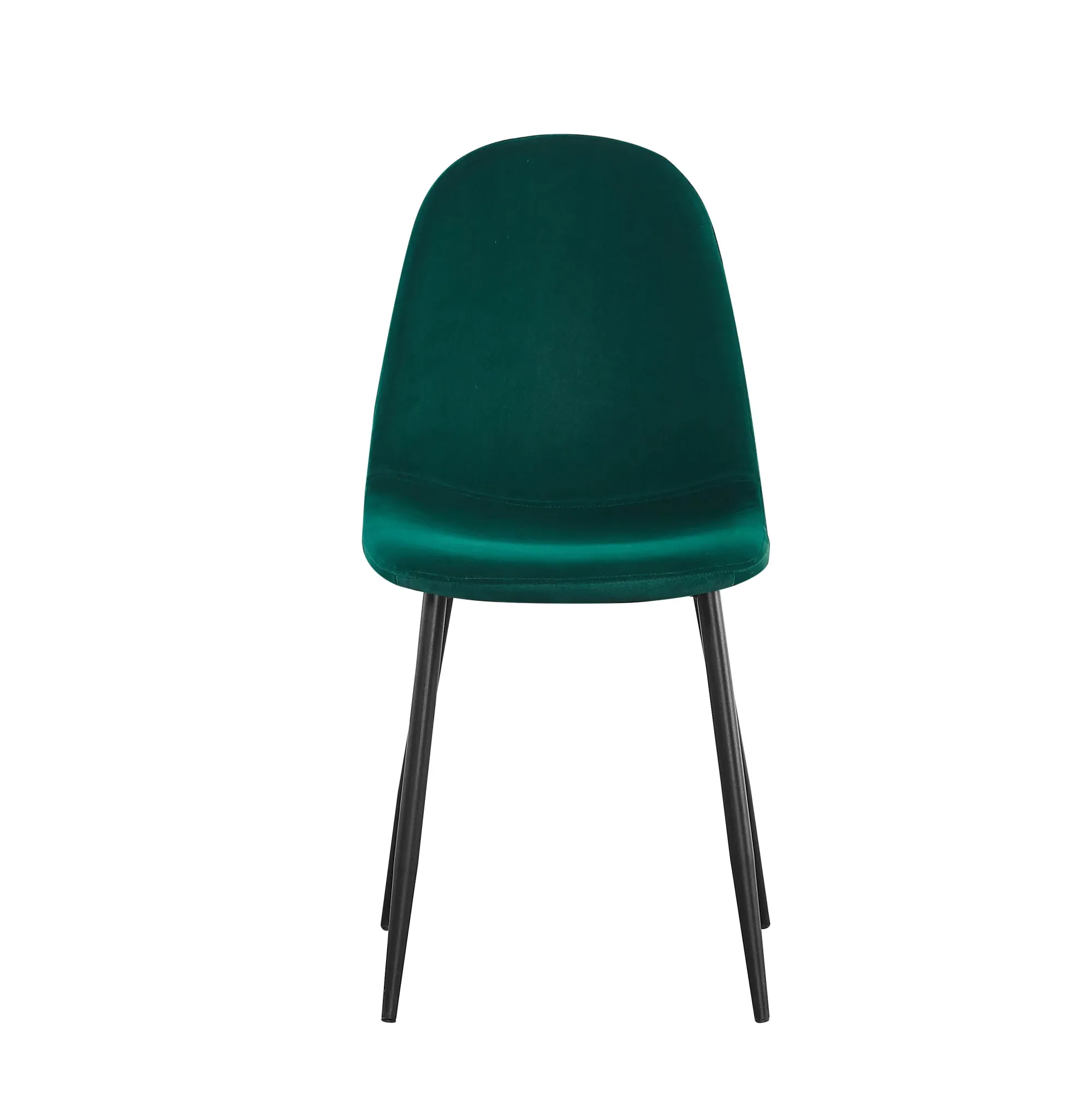 Eetkamerstoelen^Huisenthuis Stoel Lola – Set van 4 Groen