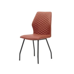 Eetkamerstoelen^Huisenthuis Stoel Louise – Set van 4 Brique
