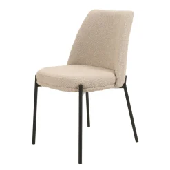 Eetkamerstoelen^Huisenthuis Stoel Lylou Zand – Set van 2