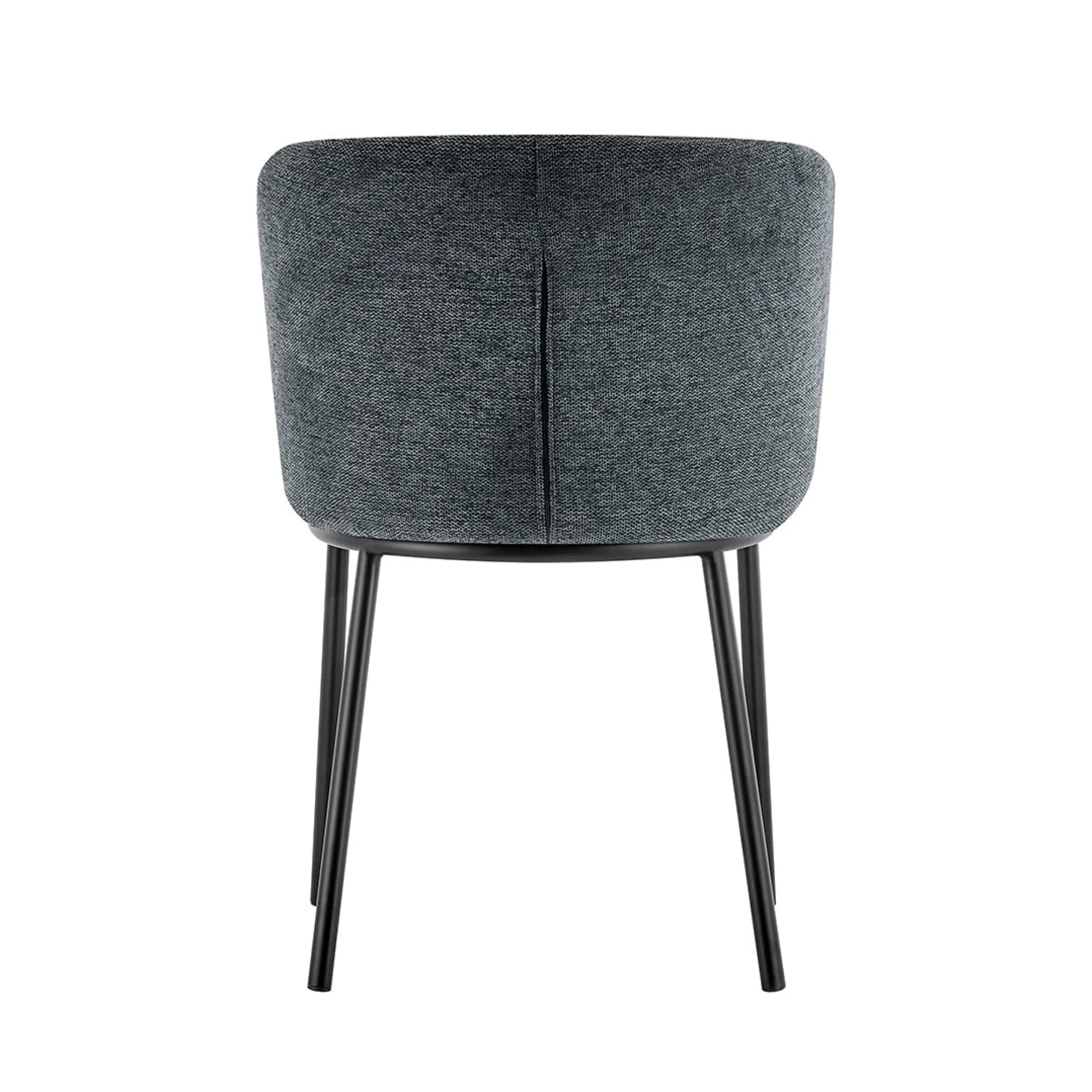 Eetkamerstoelen^Huisenthuis Stoel Lynn – Set van 2 Donkergrijs