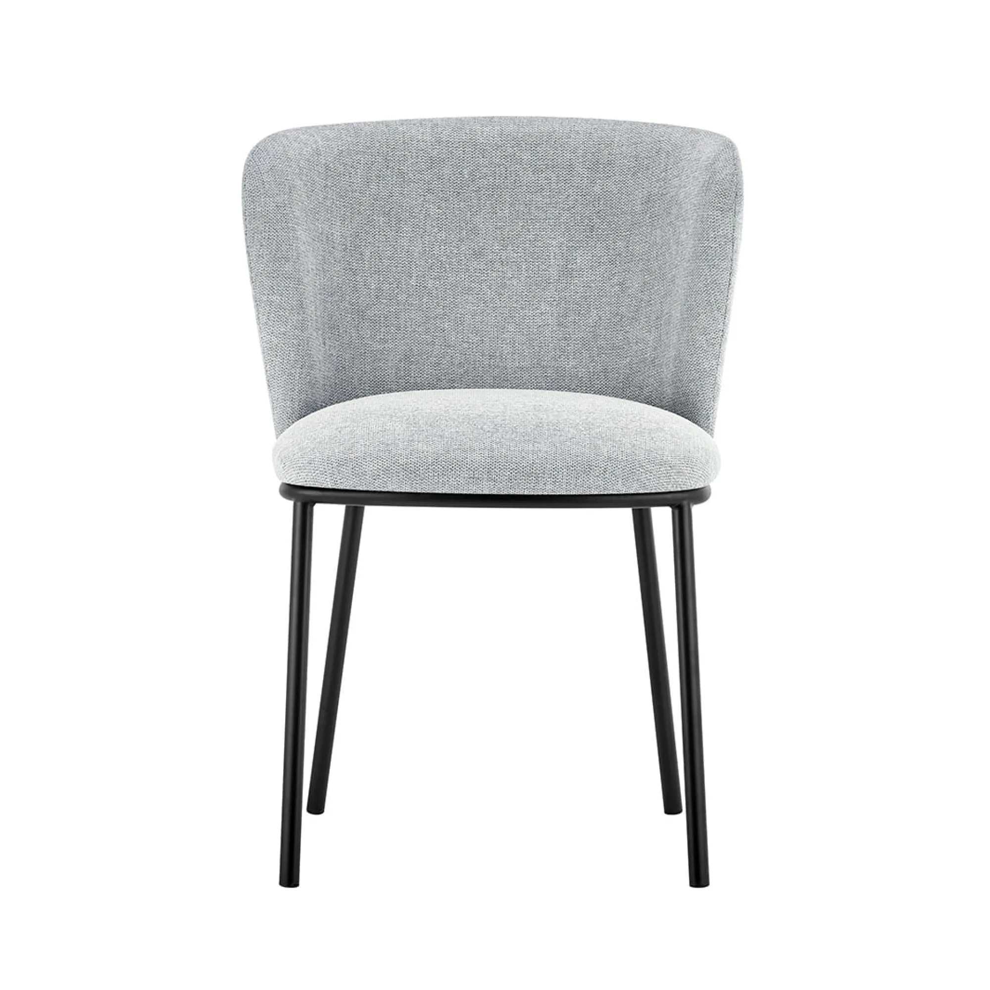 Eetkamerstoelen^Huisenthuis Stoel Lynn – Set van 2 Lichtgrijs