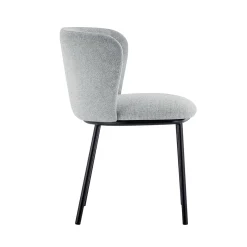 Eetkamerstoelen^Huisenthuis Stoel Lynn – Set van 2 Lichtgrijs