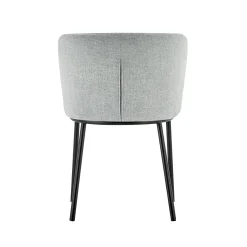 Eetkamerstoelen^Huisenthuis Stoel Lynn – Set van 2 Lichtgrijs