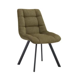 Eetkamerstoelen^Huisenthuis Stoel Margot Groen – Set van 2