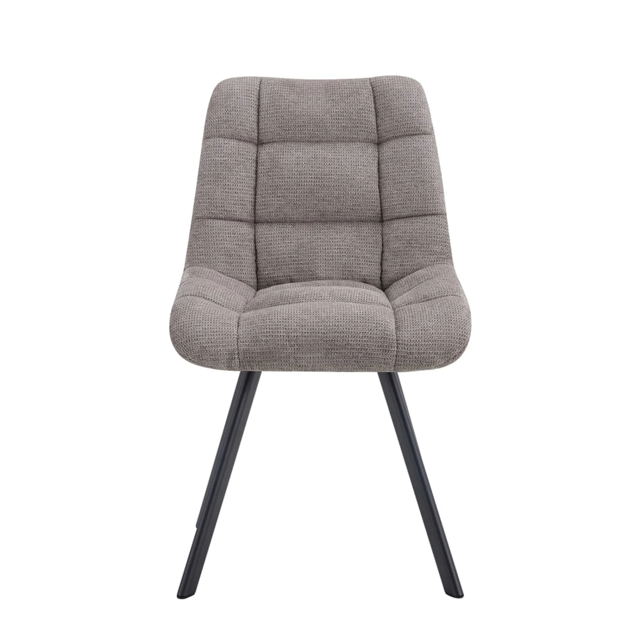 Eetkamerstoelen^Huisenthuis Stoel Margot Lichtgrijs – Set van 2