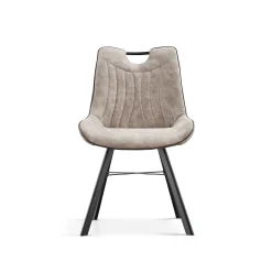 Eetkamerstoelen^Huisenthuis Stoel Marijn – Set van 2 Lichtgrijs
