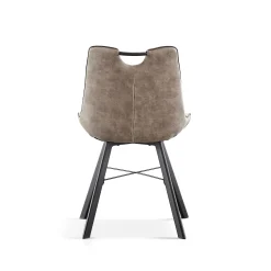 Eetkamerstoelen^Huisenthuis Stoel Marijn – Set van 2 Lichtgrijs