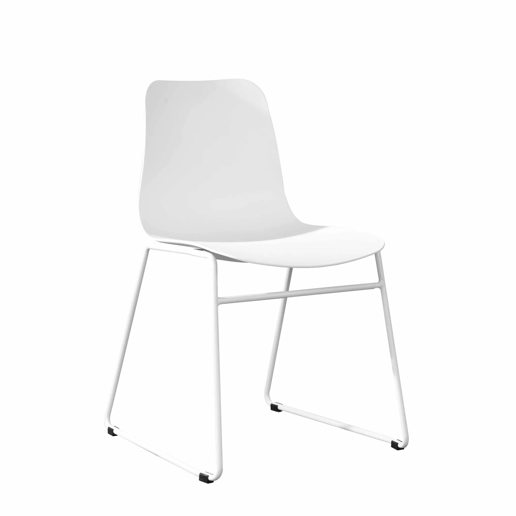 Eetkamerstoelen^Huisenthuis Stoel Millie – Set van 2 Wit