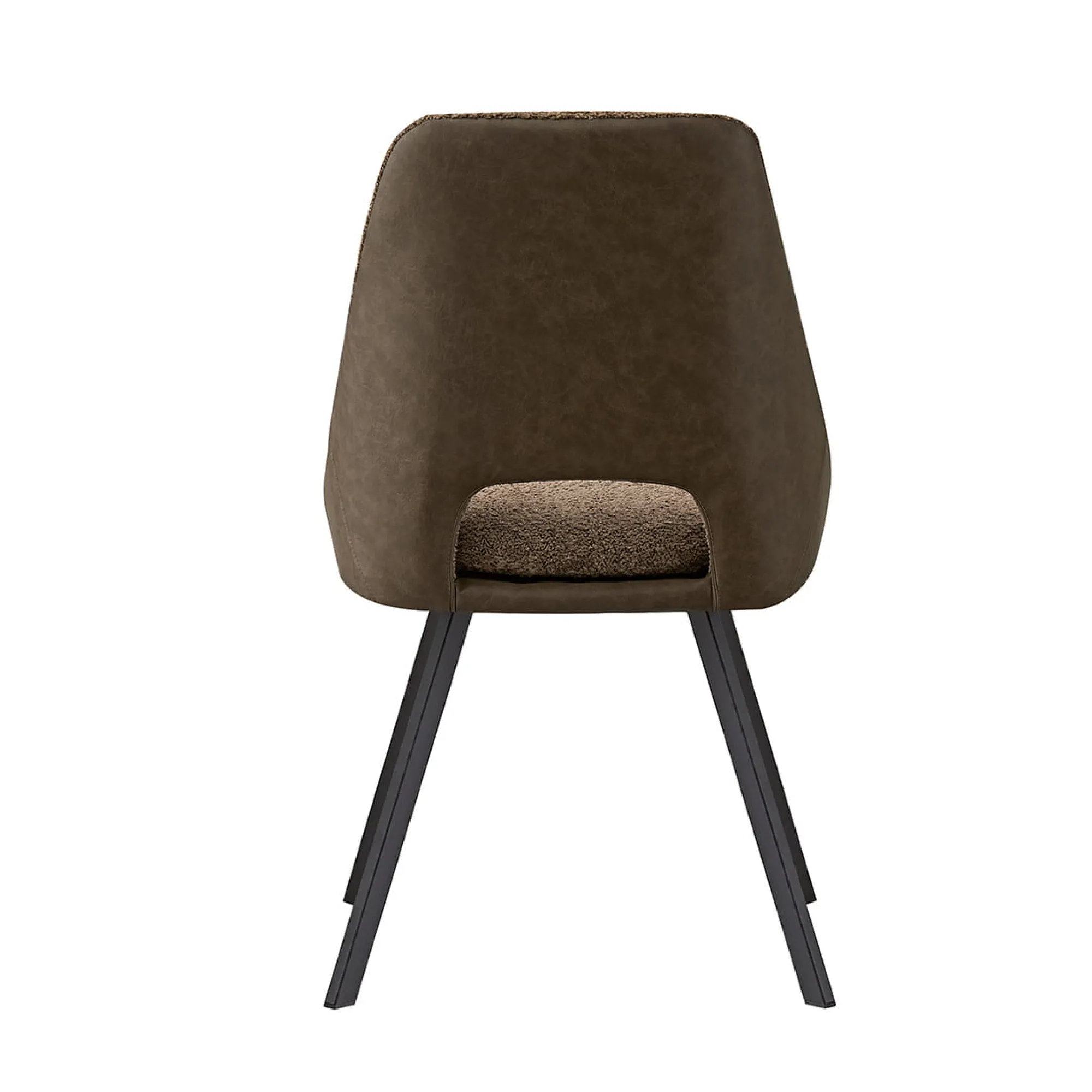 Eetkamerstoelen^Huisenthuis Stoel Nadine Bouclé – Set van 2 Zand