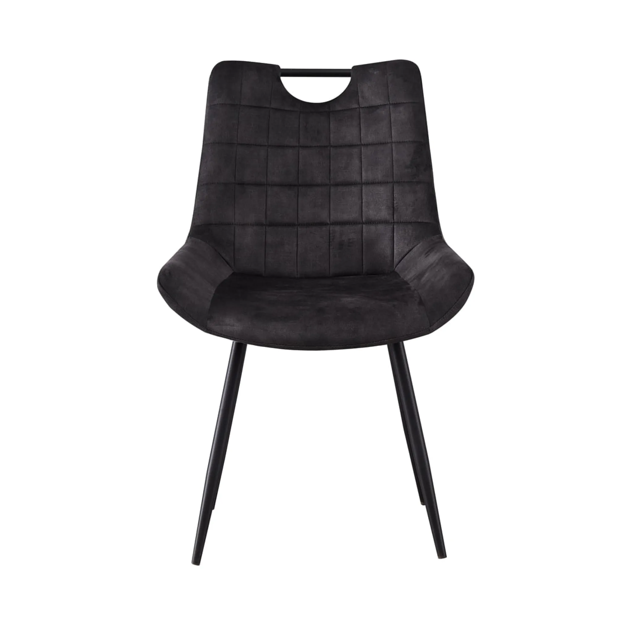 Eetkamerstoelen^Huisenthuis Stoel Nick – Set van 2 Grijs