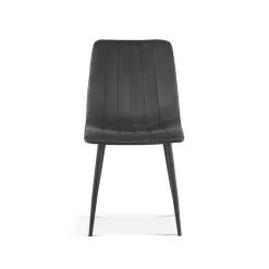Eetkamerstoelen^Huisenthuis Stoel Nikkie – Set van 2 Grijs