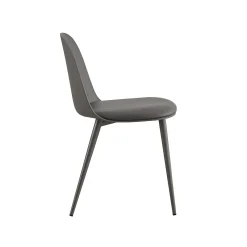 Eetkamerstoelen^Huisenthuis Stoel Noelle – Set van 2 Grijs