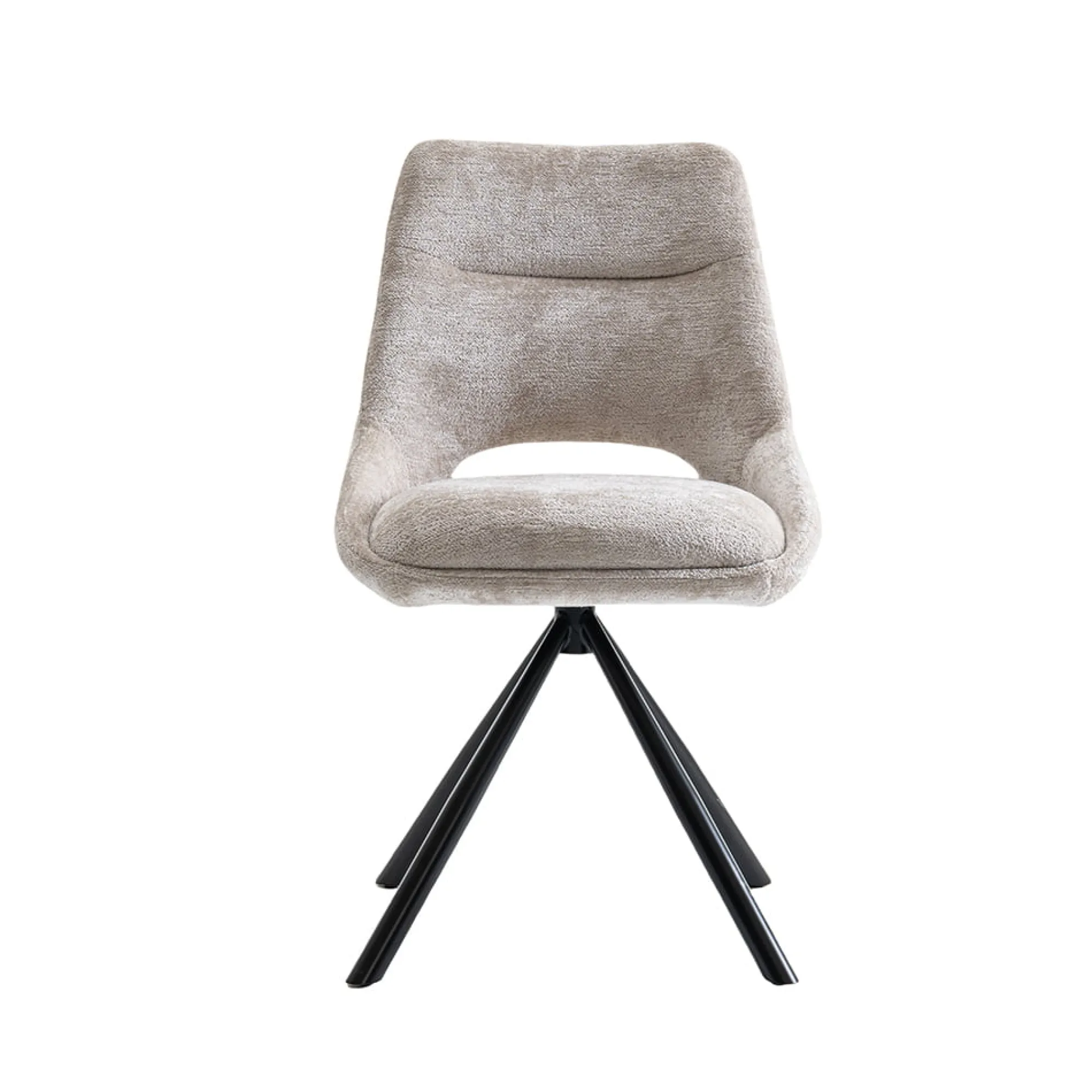 Eetkamerstoelen^Huisenthuis Stoel Noortje Beige – Set van 2