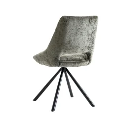 Eetkamerstoelen^Huisenthuis Stoel Noortje Groen – Set van 2