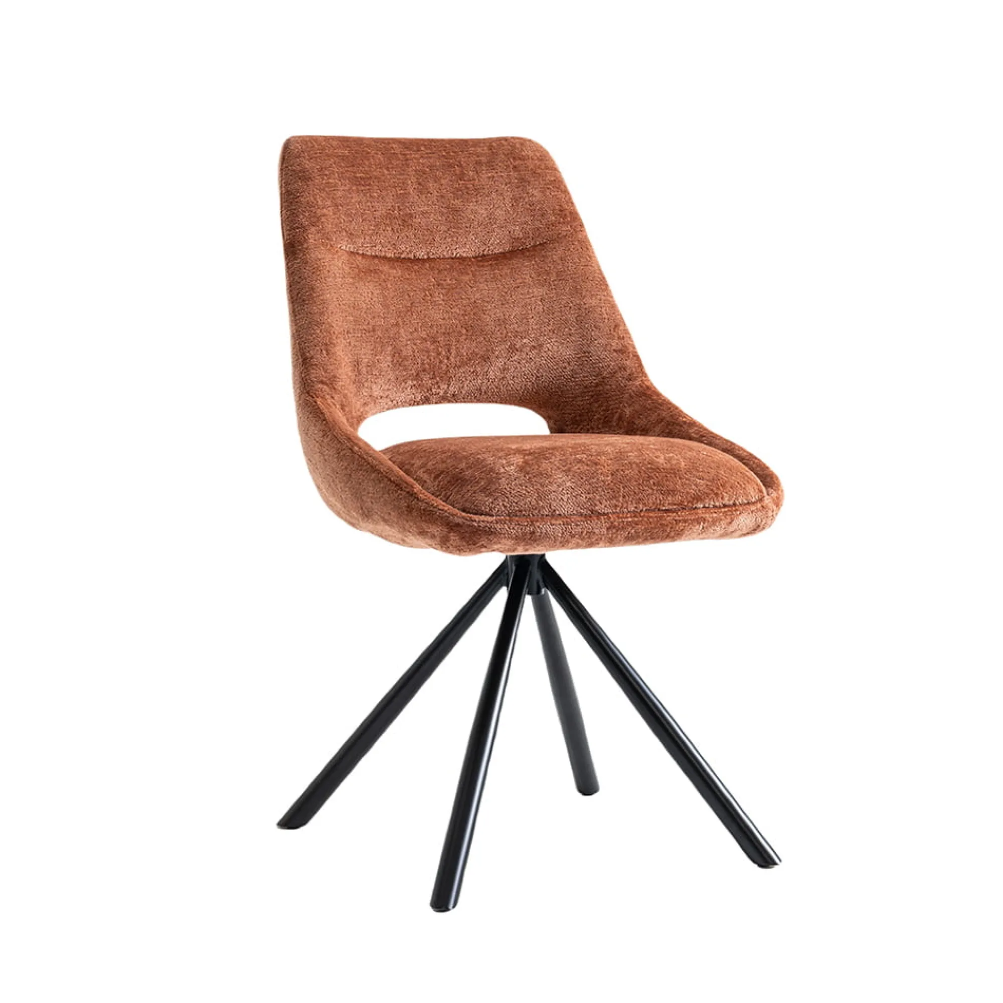 Eetkamerstoelen^Huisenthuis Stoel Noortje Roest – Set van 2