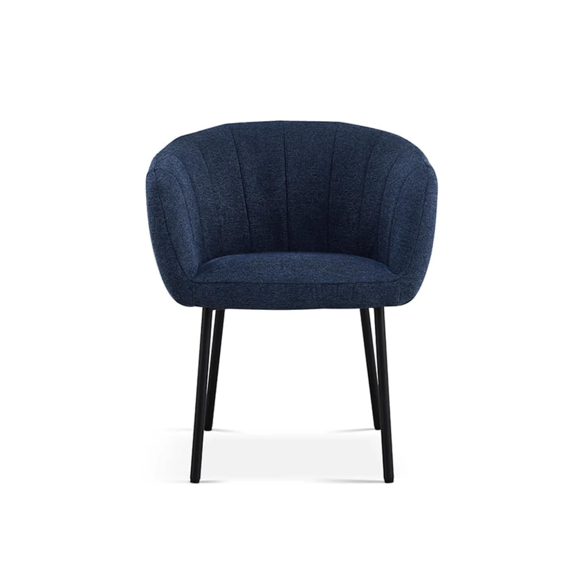 Eetkamerstoelen^Huisenthuis Stoel Pia – Set van 2 Blauw