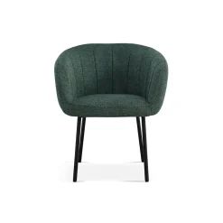 Eetkamerstoelen^Huisenthuis Stoel Pia – Set van 2 Groen