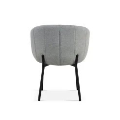 Eetkamerstoelen^Huisenthuis Stoel Pia – Set van 2 Lichtgrijs