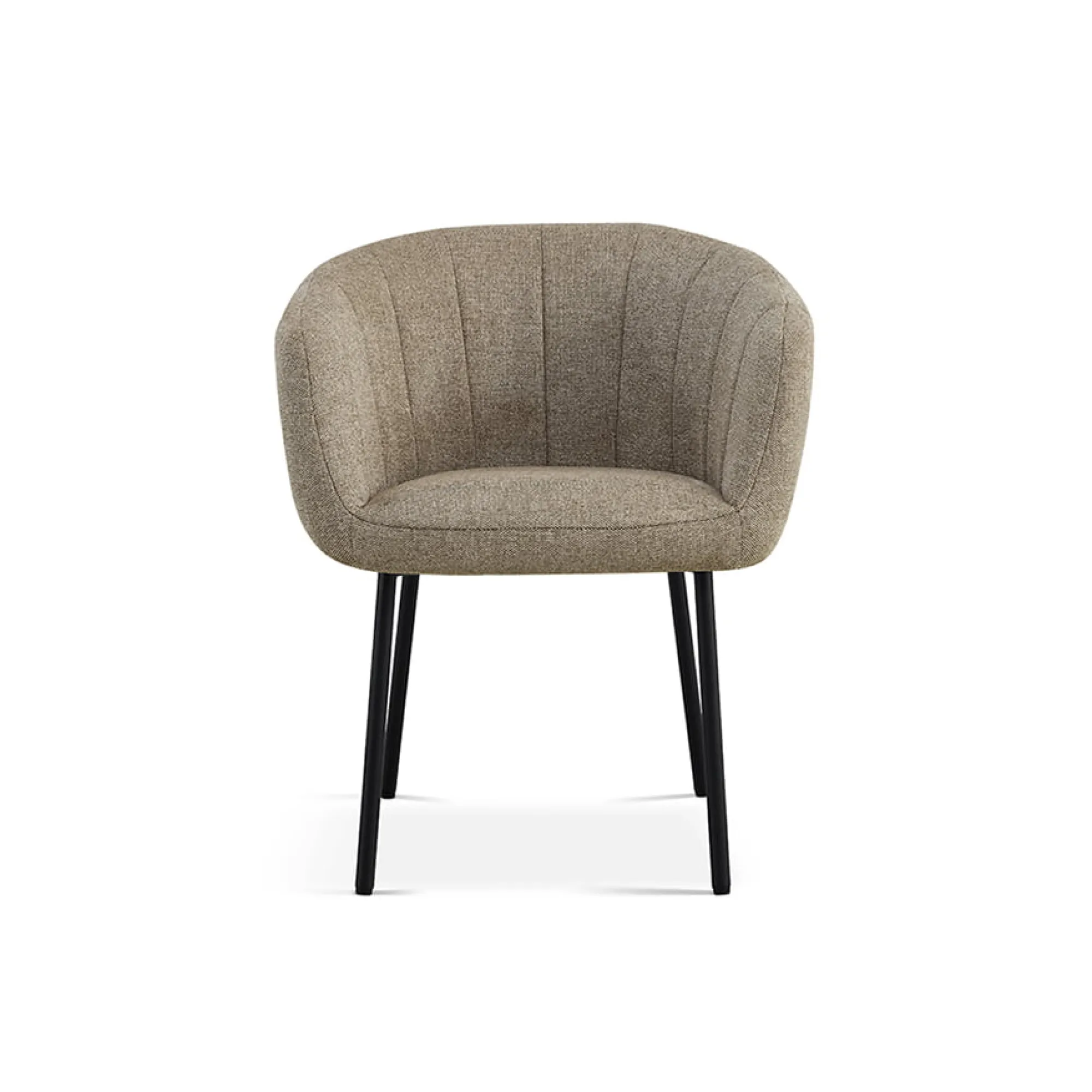 Eetkamerstoelen^Huisenthuis Stoel Pia – Set van 2 Zand