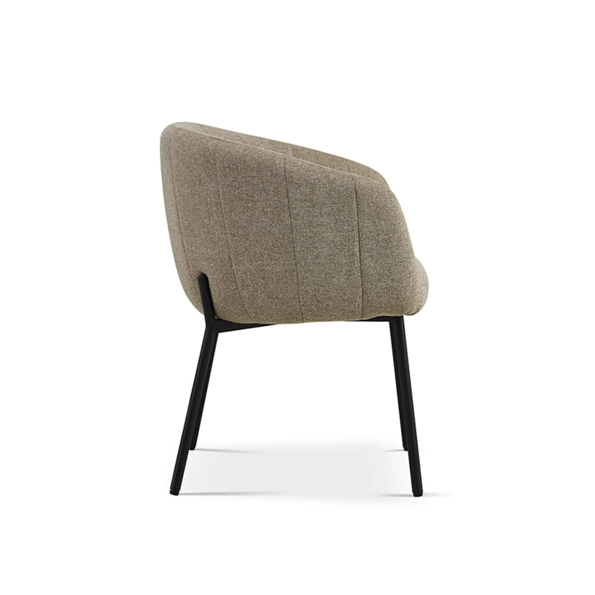 Eetkamerstoelen^Huisenthuis Stoel Pia – Set van 2 Zand