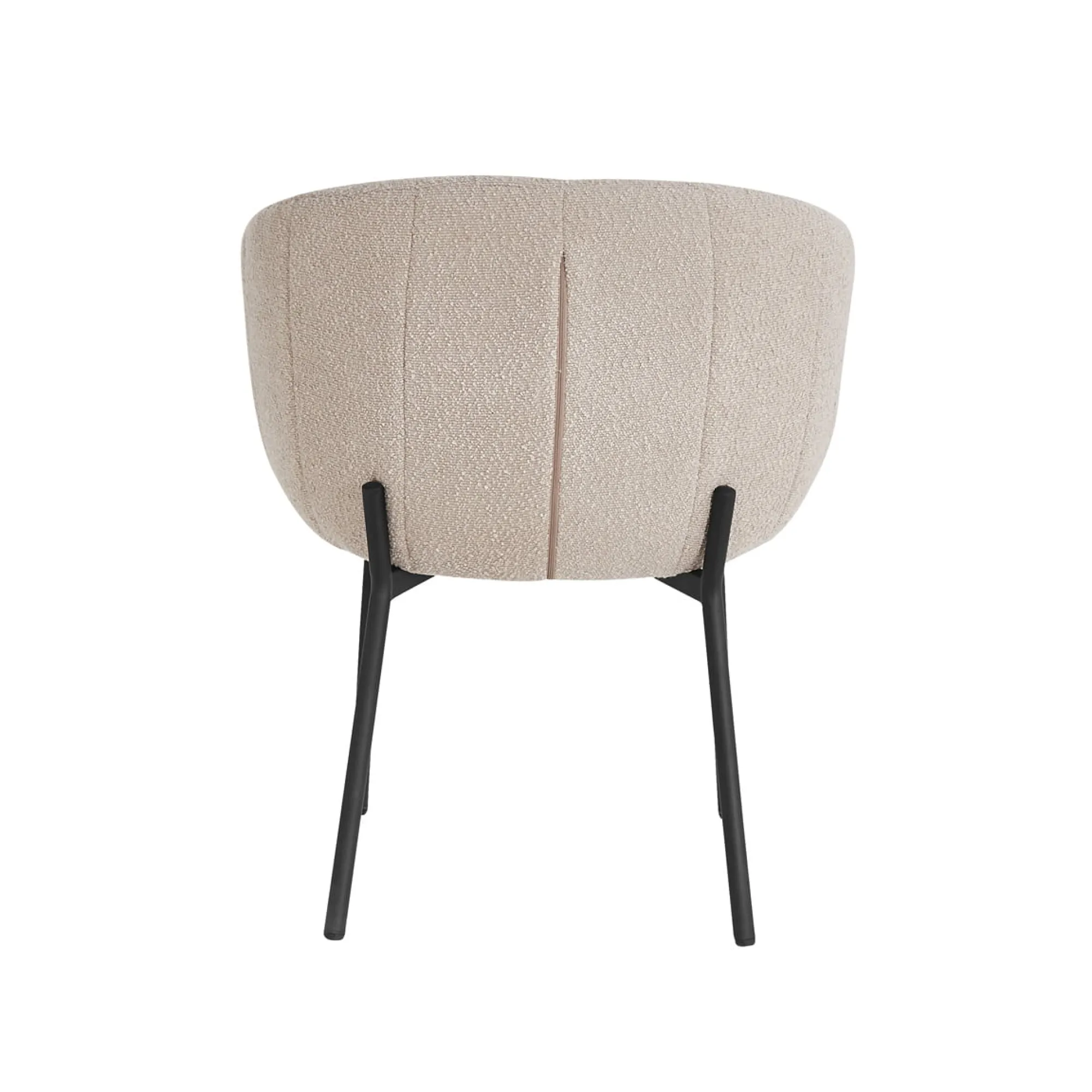 Eetkamerstoelen^Huisenthuis Stoel Pia Bouclé – Set van 2 Zand