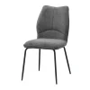 Eetkamerstoelen^Huisenthuis Stoel Quincy Grijs – Set van 2