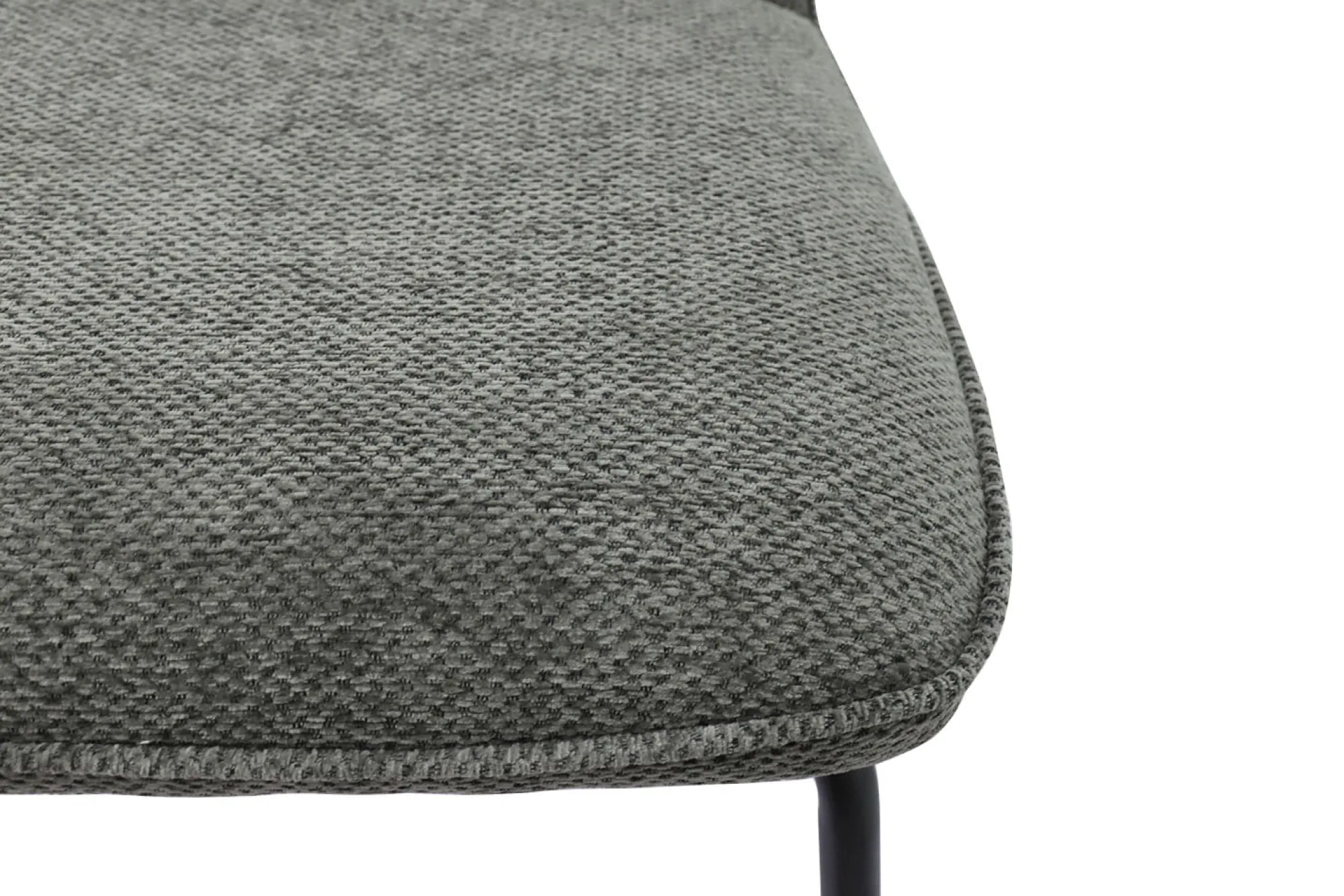 Eetkamerstoelen^Huisenthuis Stoel Quincy Grijs – Set van 2
