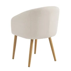 Eetkamerstoelen^Huisenthuis Stoel Romy – Set van 2 Beige