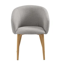 Eetkamerstoelen^Huisenthuis Stoel Romy – Set van 2 Taupe