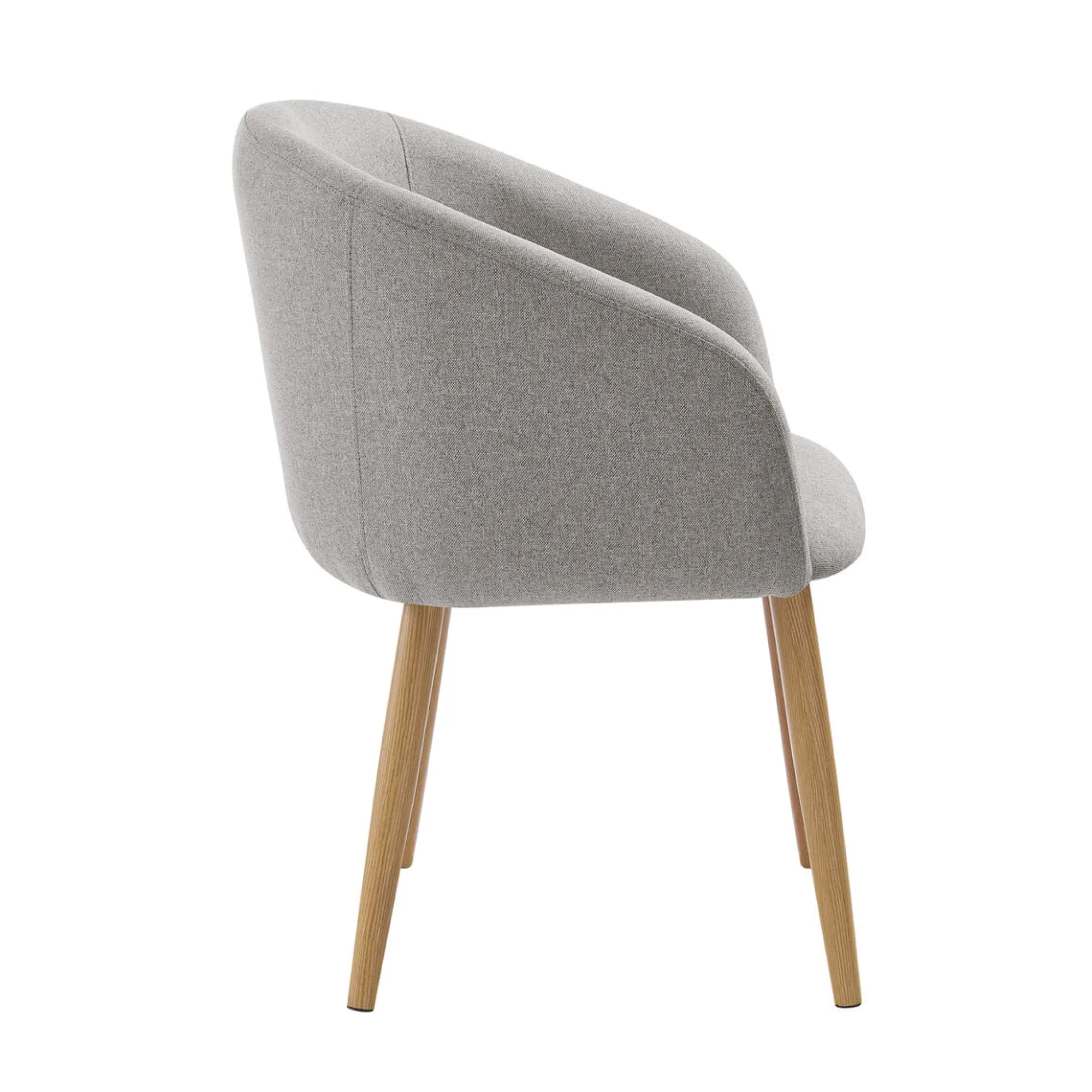 Eetkamerstoelen^Huisenthuis Stoel Romy – Set van 2 Taupe