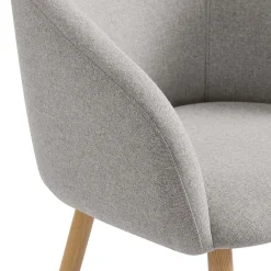 Eetkamerstoelen^Huisenthuis Stoel Romy – Set van 2 Taupe