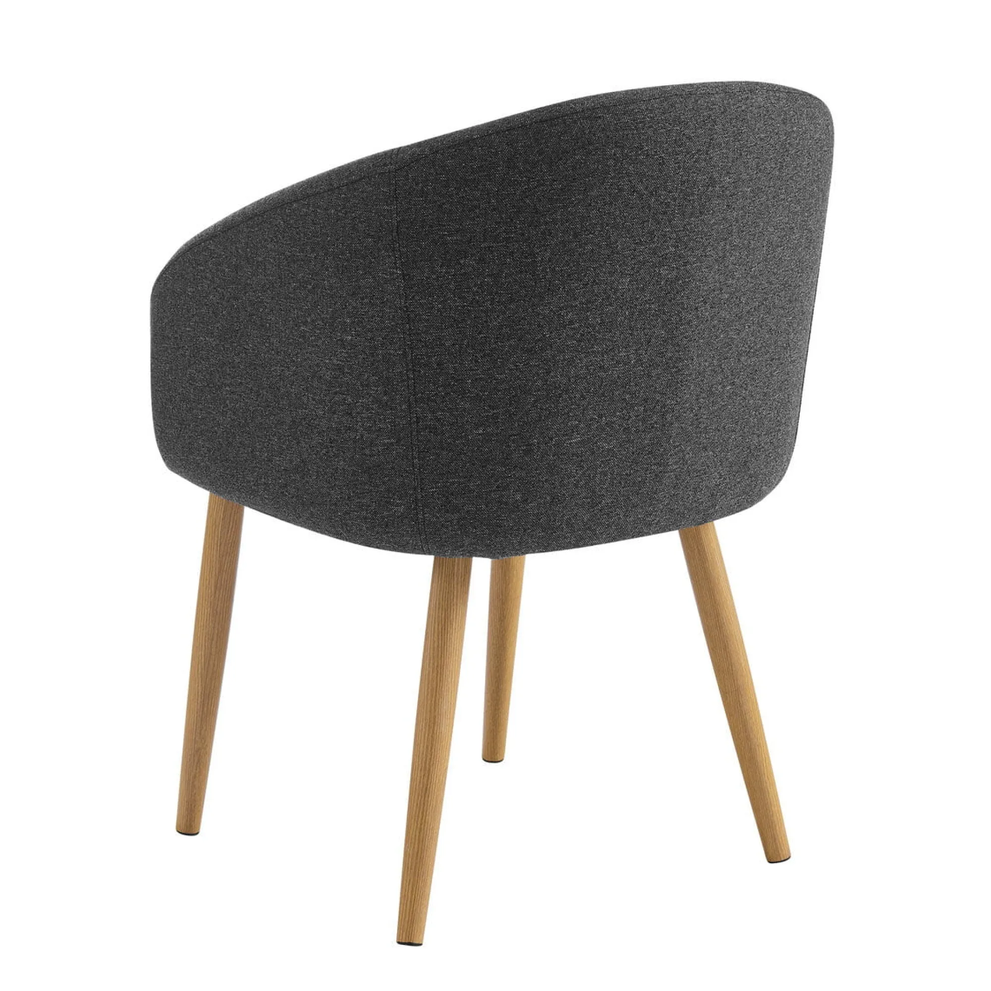 Eetkamerstoelen^Huisenthuis Stoel Romy – Set van 2 Zwart