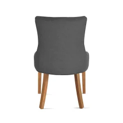 Eetkamerstoelen^Huisenthuis Stoel Sevilla – Set van 2 Antraciet