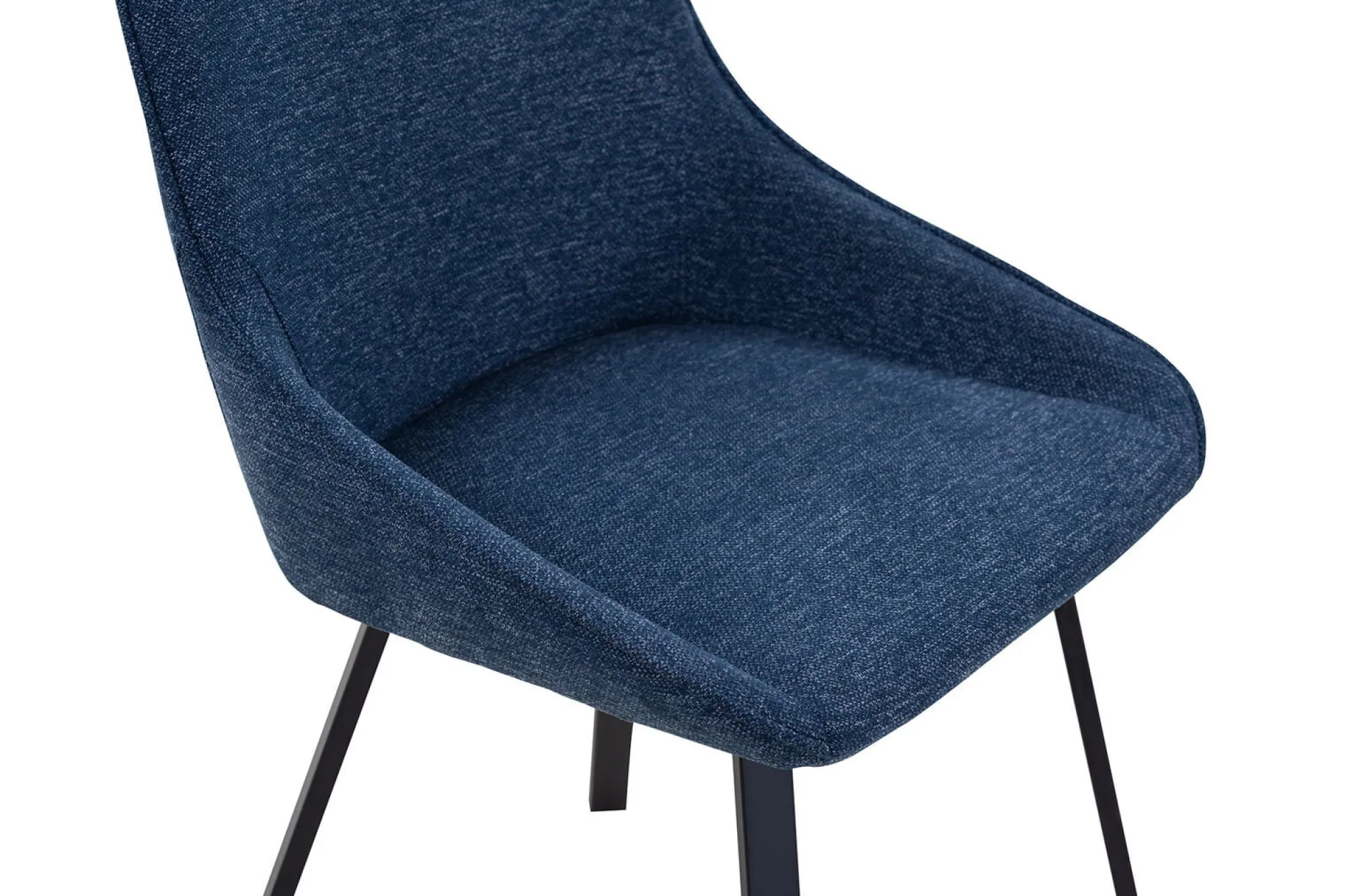 Eetkamerstoelen^Huisenthuis Stoel Tibbe – Set van 2 Donkerblauw