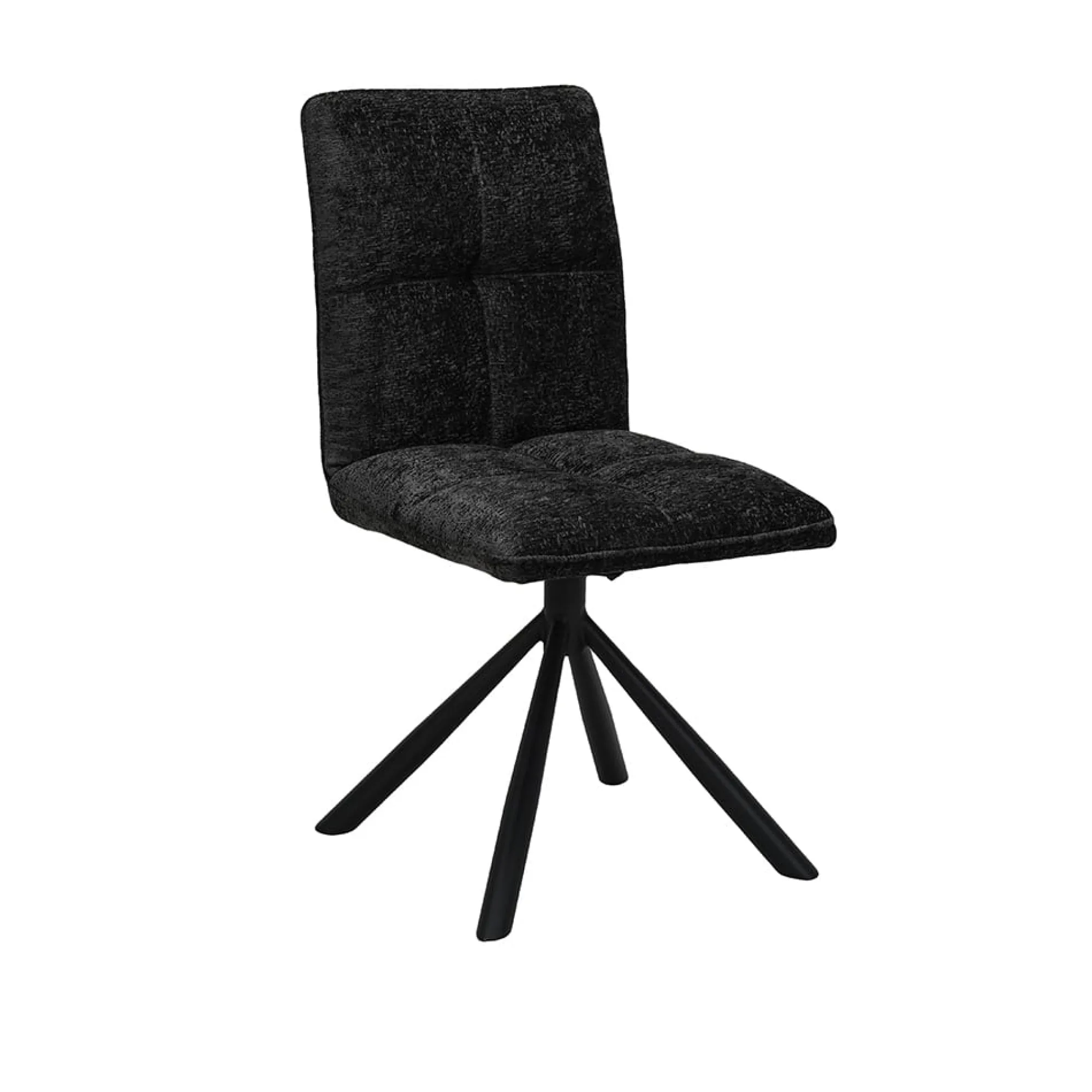 Eetkamerstoelen^Huisenthuis Stoel Yinthe Donkergrijs – Set van 2