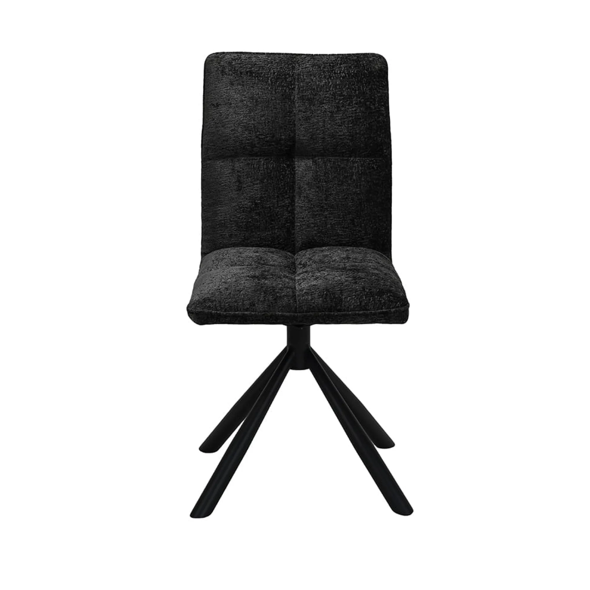 Eetkamerstoelen^Huisenthuis Stoel Yinthe Donkergrijs – Set van 2
