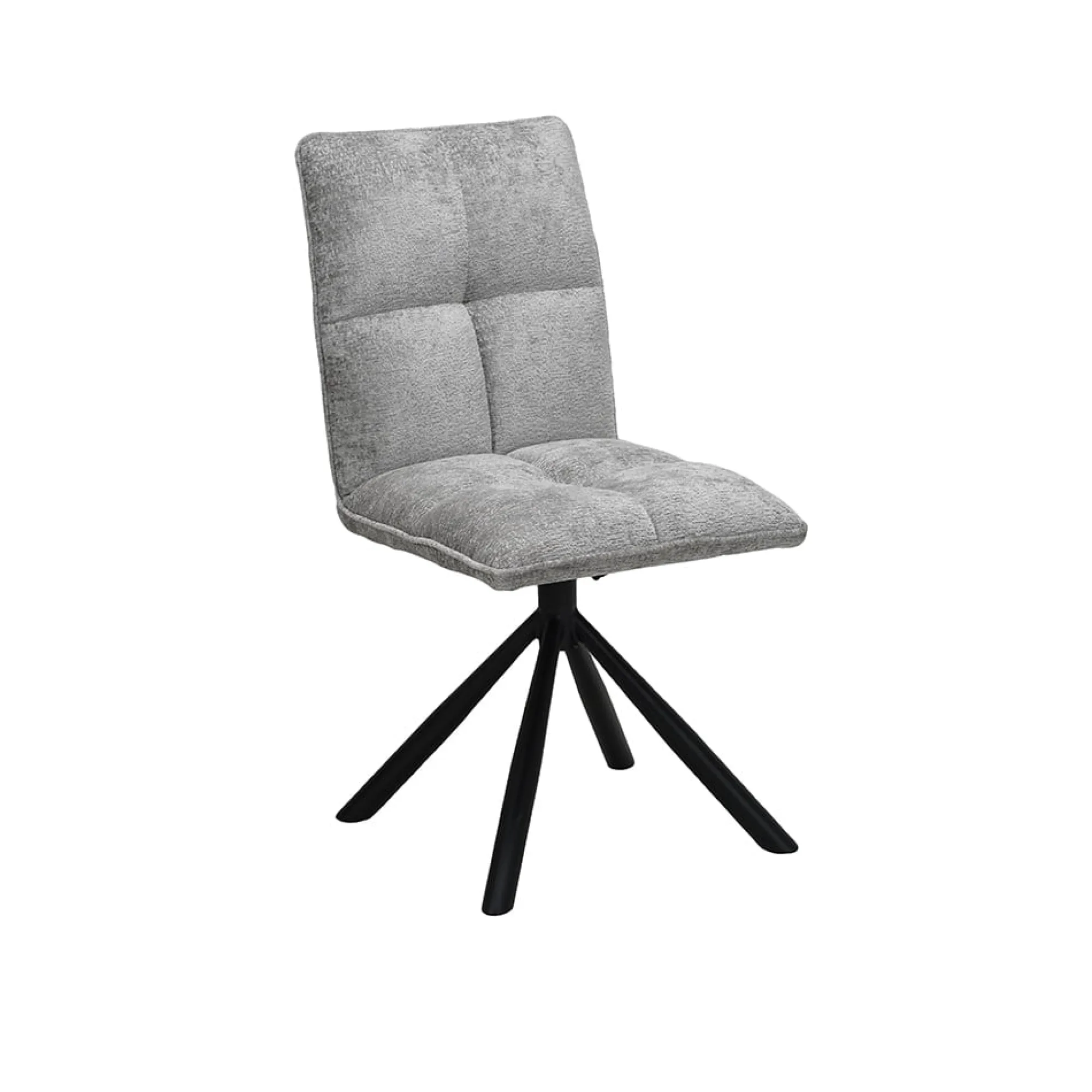 Eetkamerstoelen^Huisenthuis Stoel Yinthe Lichtgrijs – Set van 2