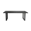 Eetkamertafels^Huisenthuis Tafel Nena Zwart 180 cm