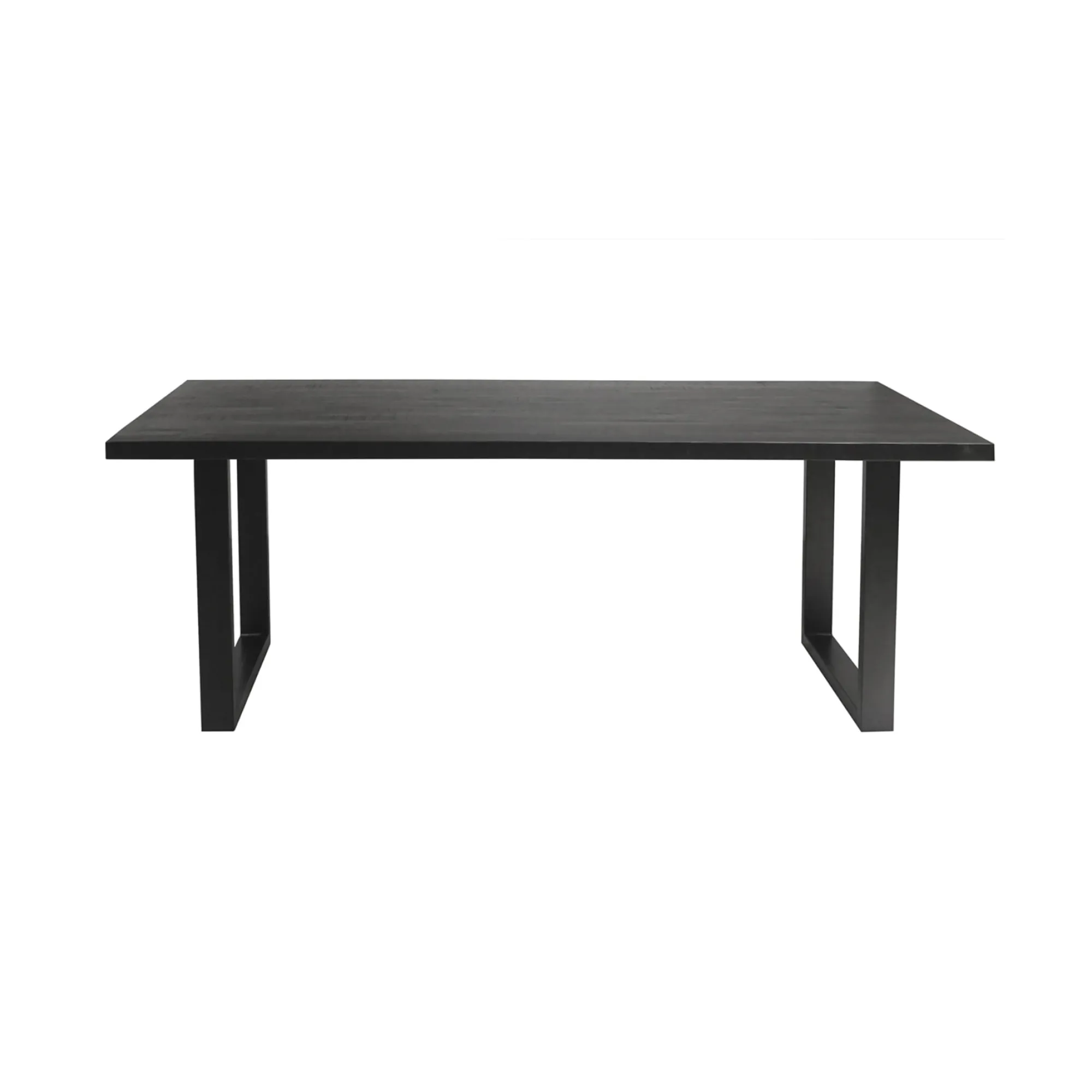 Eetkamertafels^Huisenthuis Tafel Nena Zwart 200 cm