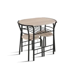 Woonaccessoires|Eetkamertafels^Huisenthuis Tafelset Bella Zwart