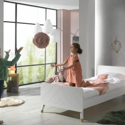 Kinderbedden^Huisenthuis Tienerbed Eline-W Wit
