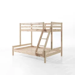 Kinderbedden^Huisenthuis Triobed Charlie Grenen