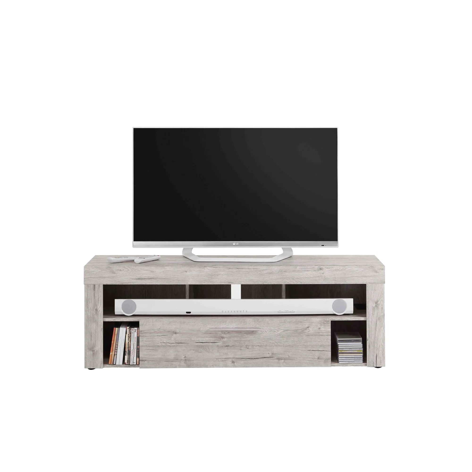 Tv Meubels^Huisenthuis TV-meubel Enrico 150x40x53 cm Zandeiken