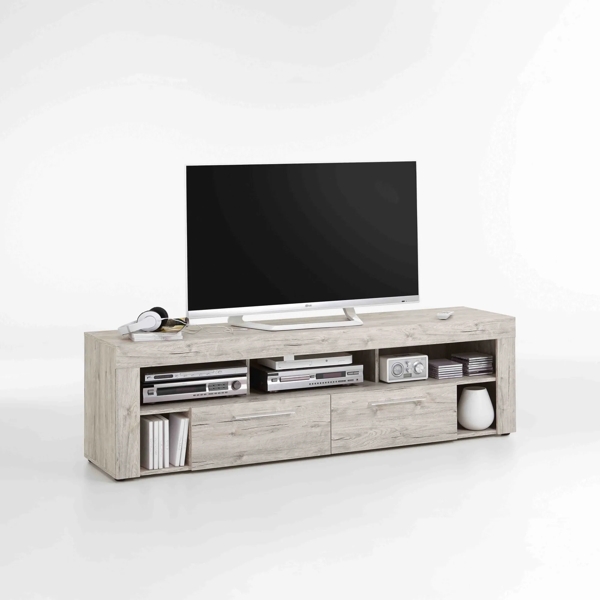 Tv Meubels^Huisenthuis TV-meubel Enrico 180x40x53 cm Zandeiken